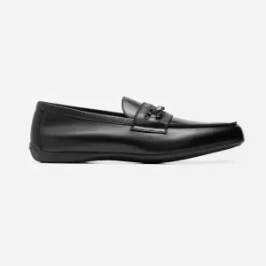 044072B BLACK MOR.SHOES MEN