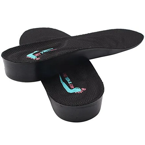 1-Inch Height Increase Shoe Insoles (1" UP (US Women's 5.5-9.5))