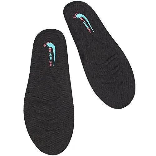 1-Inch Height Increase Shoe Insoles (1" UP (US Women's 5.5-9.5))