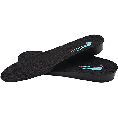1-Inch Height Increase Shoe Insoles (1" UP (US Women's 5.5-9.5))