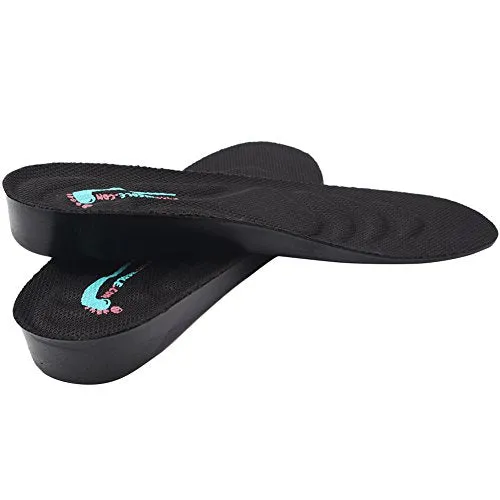 1-Inch Height Increase Shoe Insoles (1" UP (US Women's 5.5-9.5))