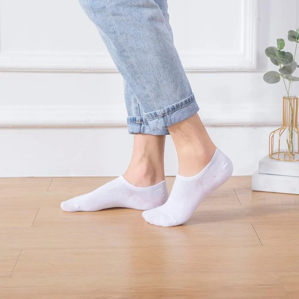 12 Pairs of No Show Socks for Women - Low Cut, Breathable, Casual, Non-Slip