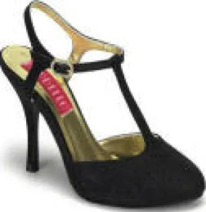 1920's Flapper Shoe / Burlesque Shoes / Bordello Shoes / Violette