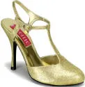 1920's Flapper Shoe / Burlesque Shoes / Bordello Shoes / Violette