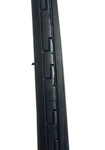 27 x 1 1/4 (32 - 630) Traditional Racing Semi Slick Black Road Bike Tyre Or Tube