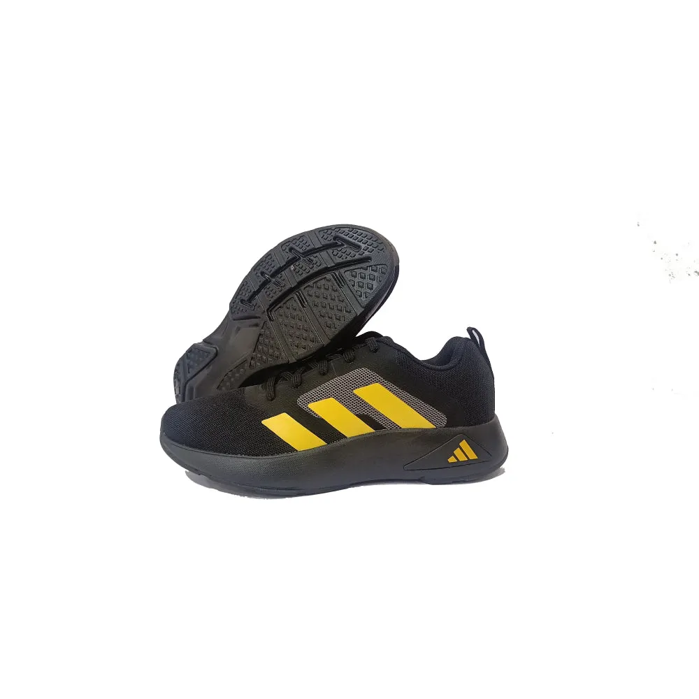 Adidas Men's Footstrikke Running Shoe (Core Black/Iron/Spark)