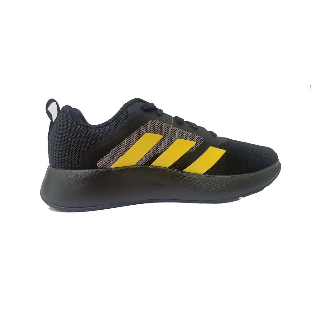Adidas Men's Footstrikke Running Shoe (Core Black/Iron/Spark)