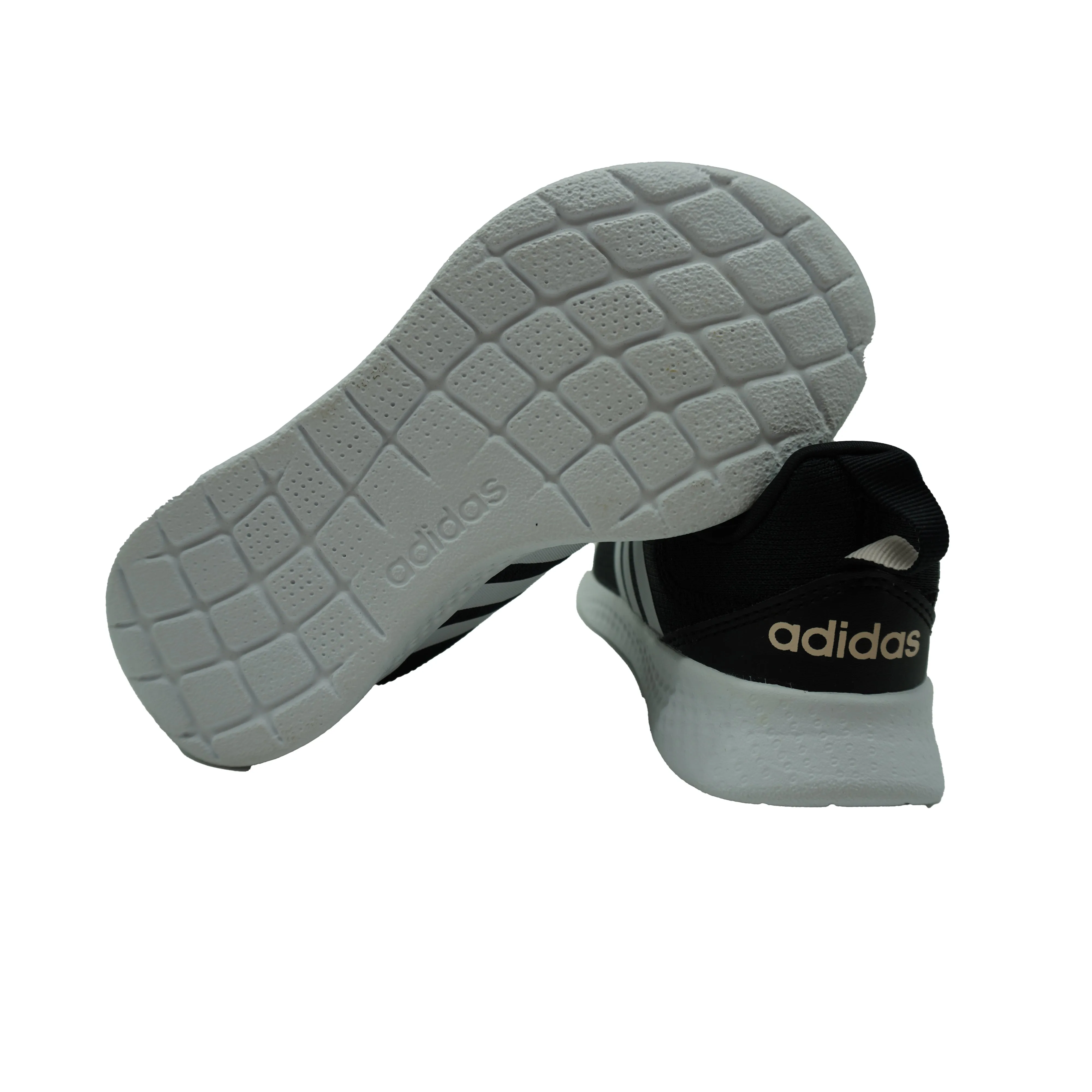 Adidas Unisex Little Kid's Puremotion Running Shoes Black White Pink Tint 13.5 K