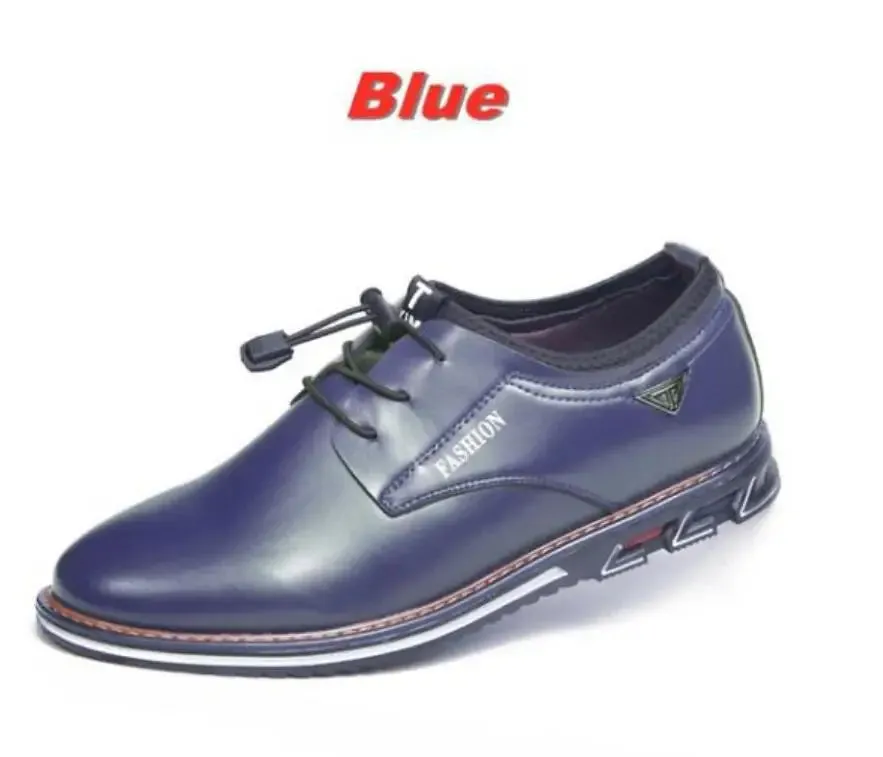 Aidase British Casual Single Shoes Leather Shoes Formal Shoes New Men Shoes Leather Cowhide Leather Shoes Men Comfortable Low-top