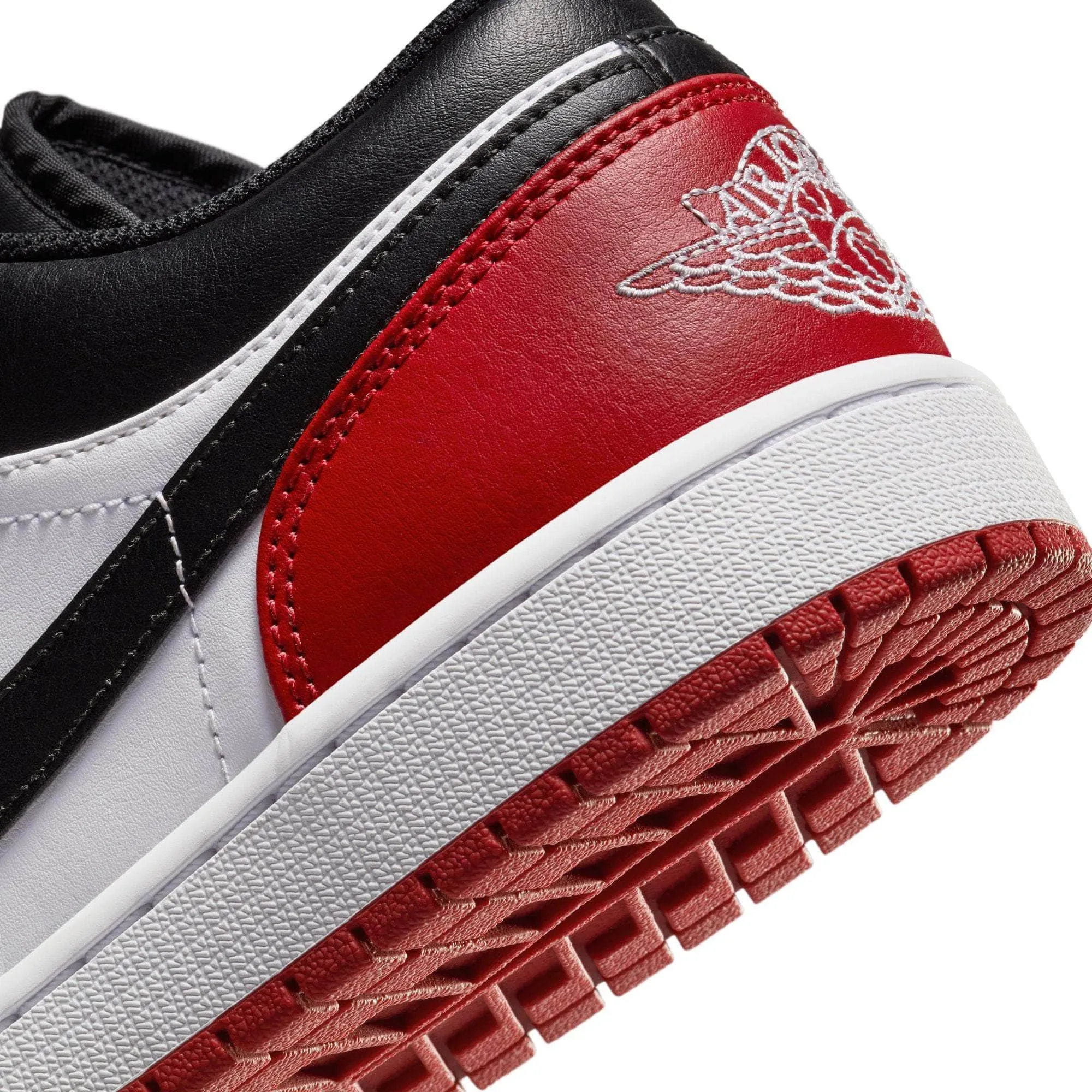 Air Jordan 1 Low "Bred Toe 2.0" - Men's
