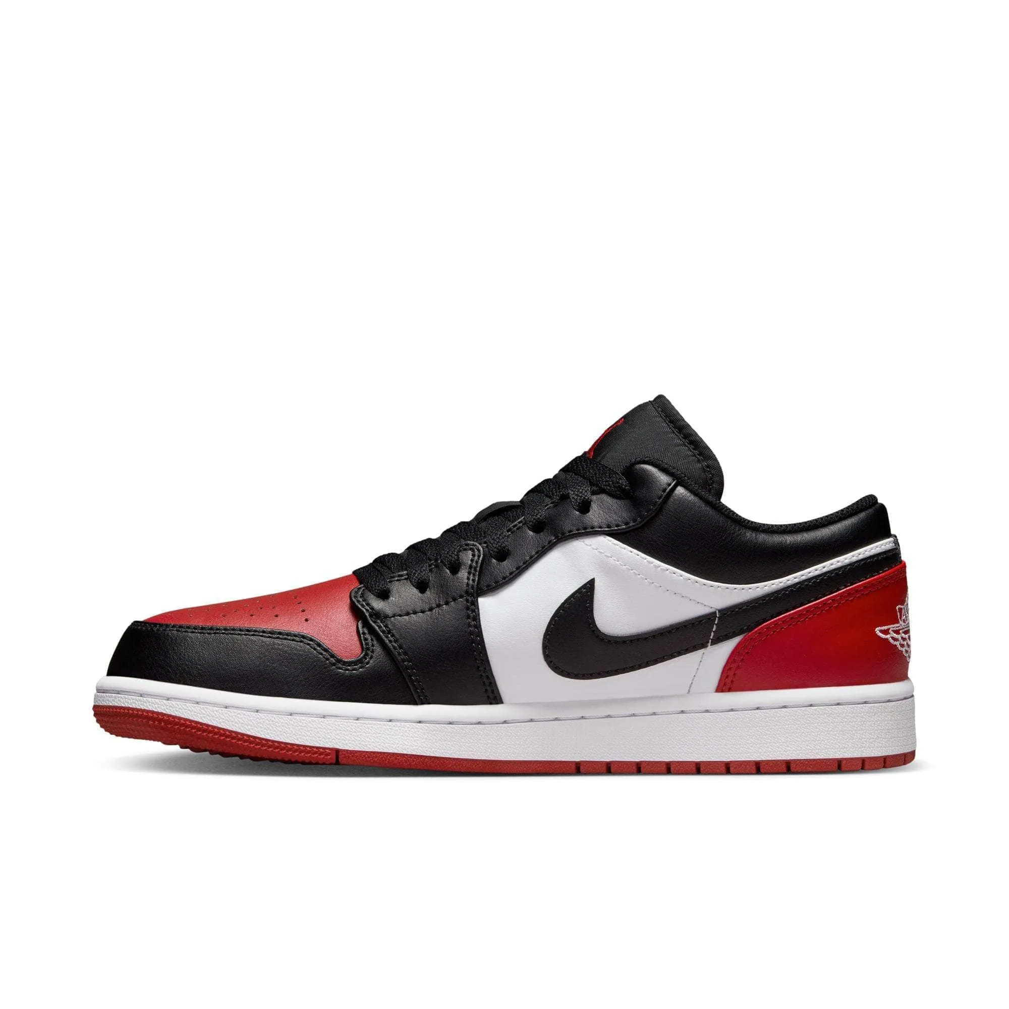 Air Jordan 1 Low "Bred Toe 2.0" - Men's