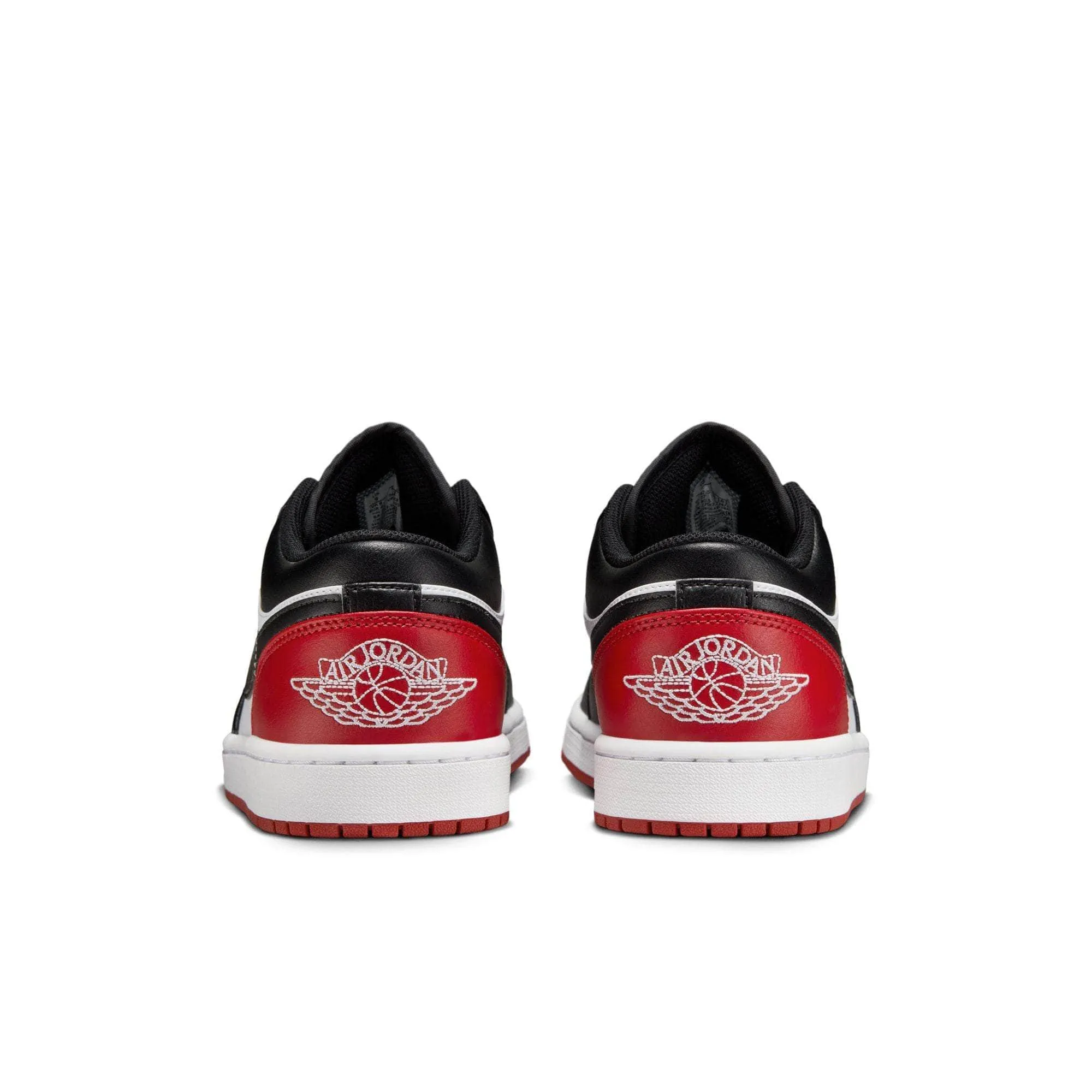 Air Jordan 1 Low "Bred Toe 2.0" - Men's