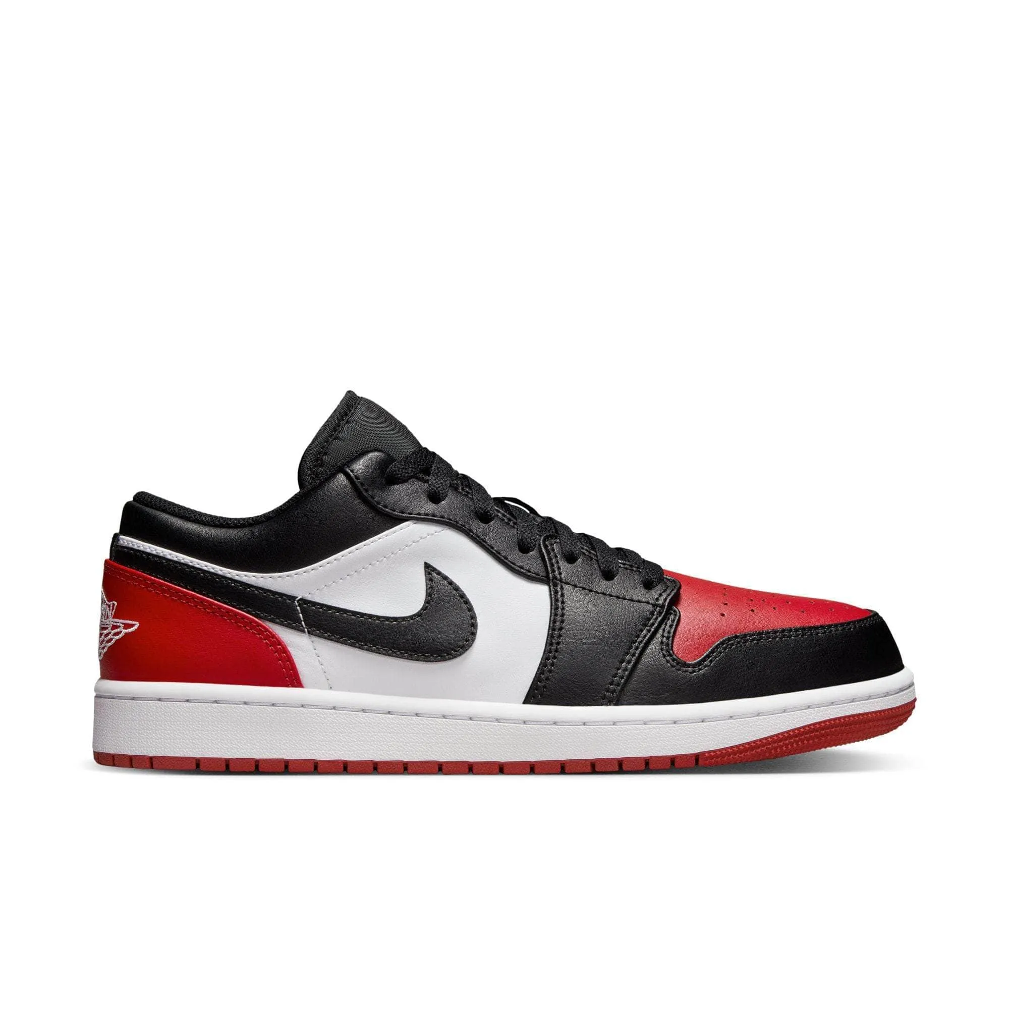 Air Jordan 1 Low "Bred Toe 2.0" - Men's