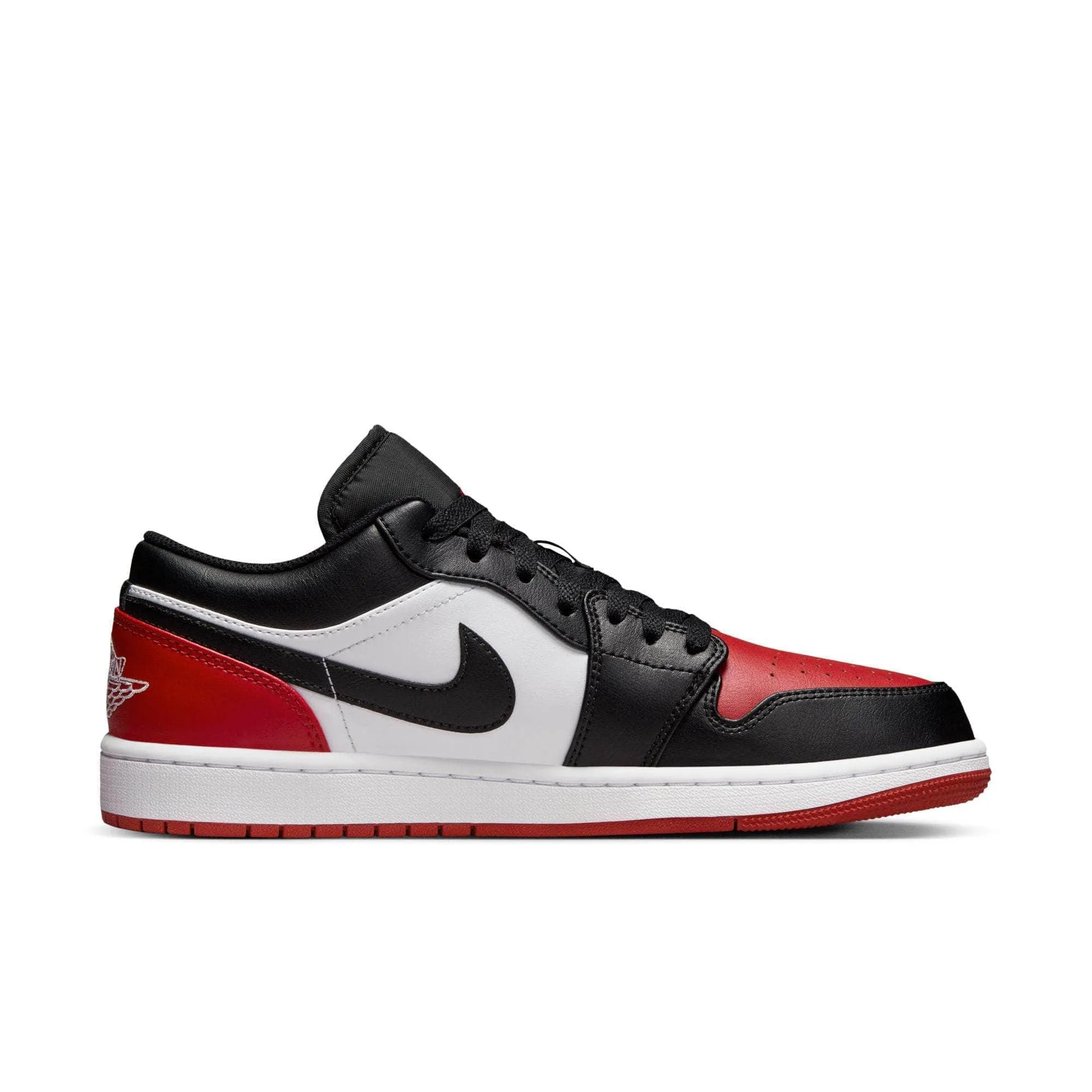 Air Jordan 1 Low "Bred Toe 2.0" - Men's