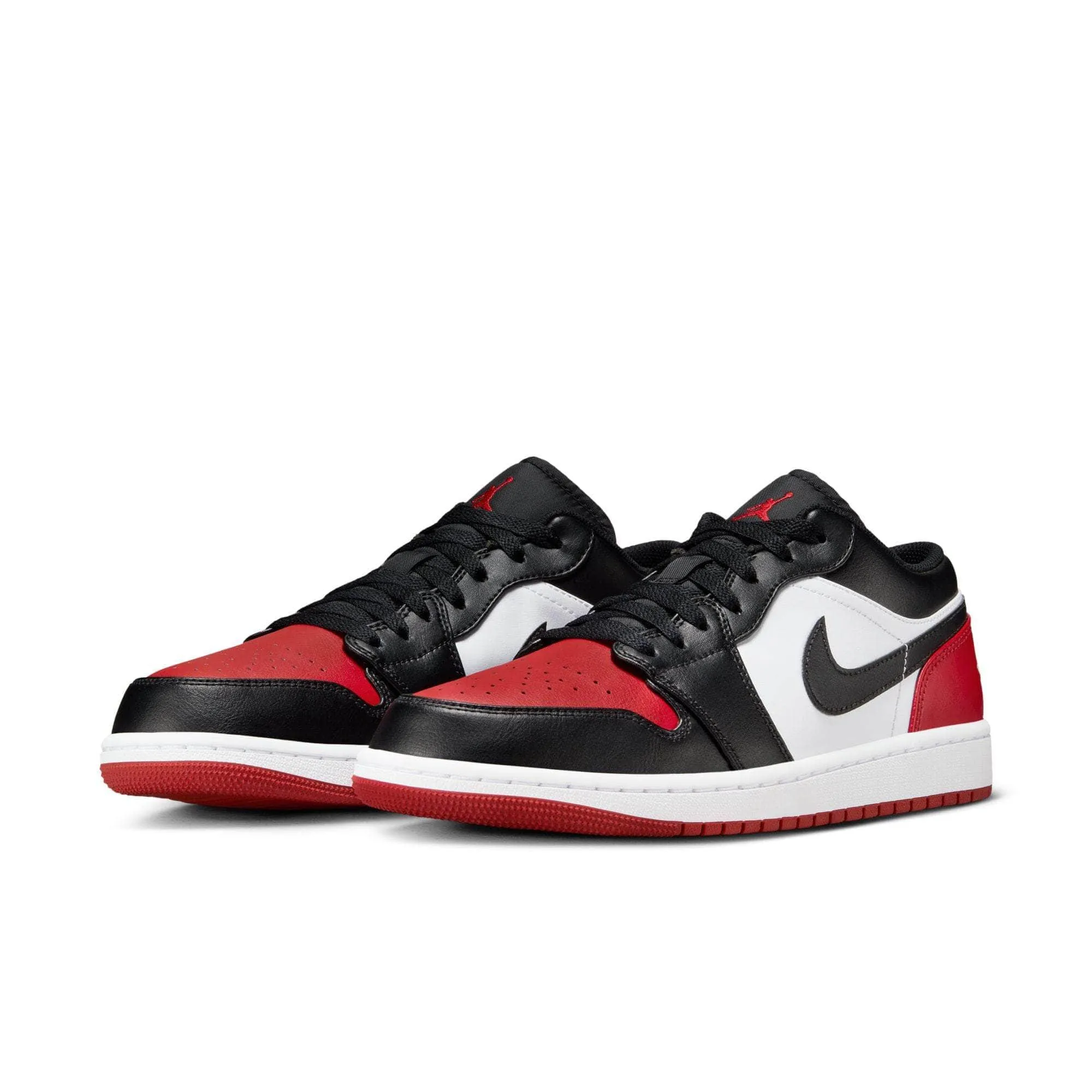 Air Jordan 1 Low "Bred Toe 2.0" - Men's