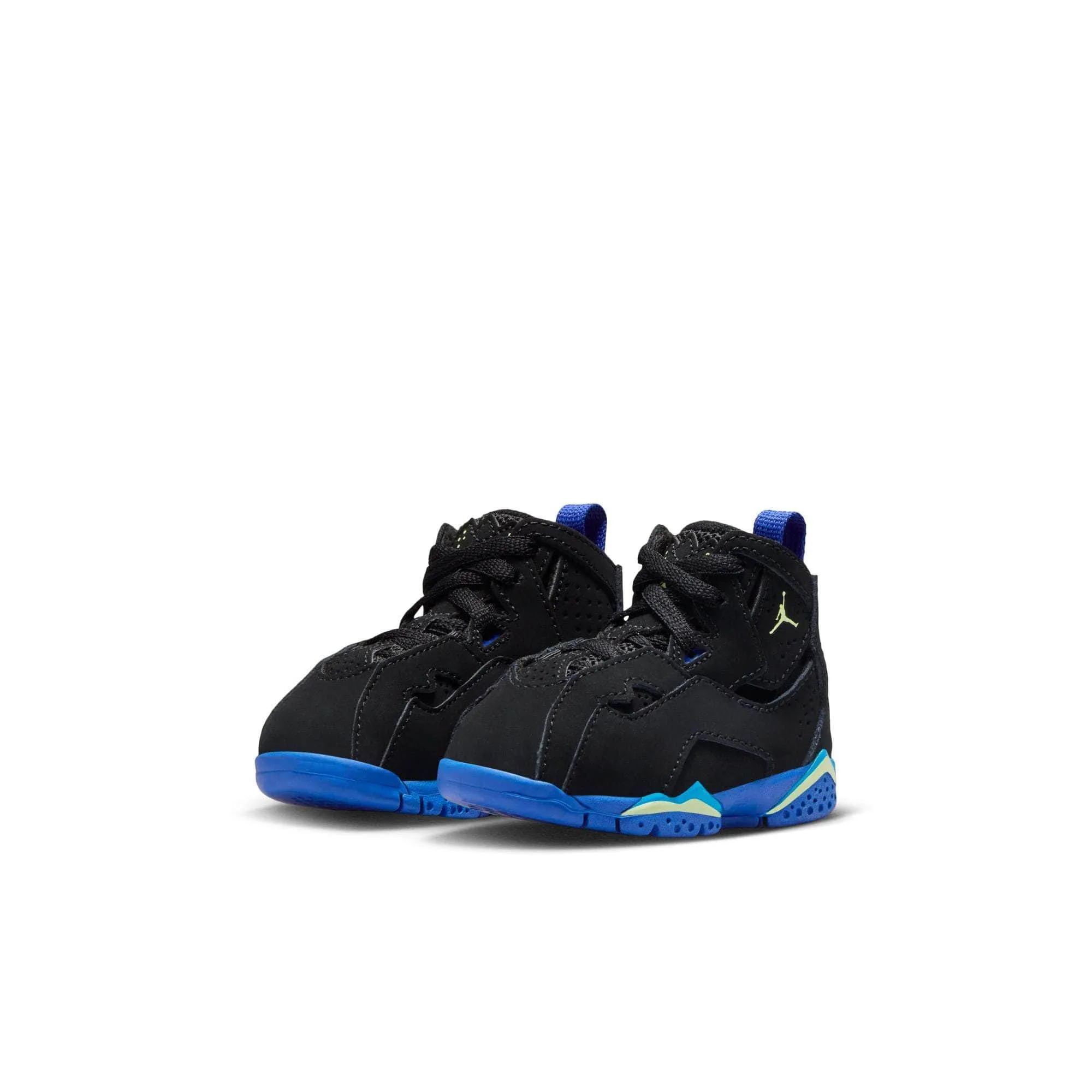 Air Jordan True Flight "Black Hyper Royal" - Toddler's TD