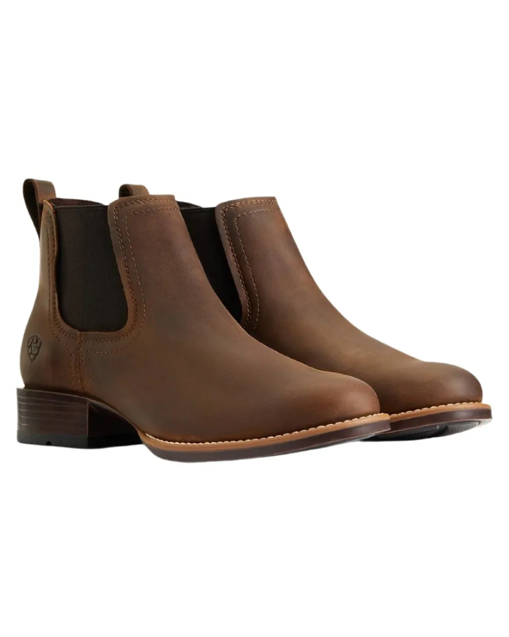 Ariat Mens Booker Ultra Round Toe Western Boots