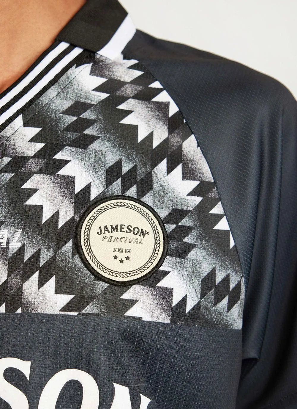 Away Football Shirt | JAMESON x Percival | Black