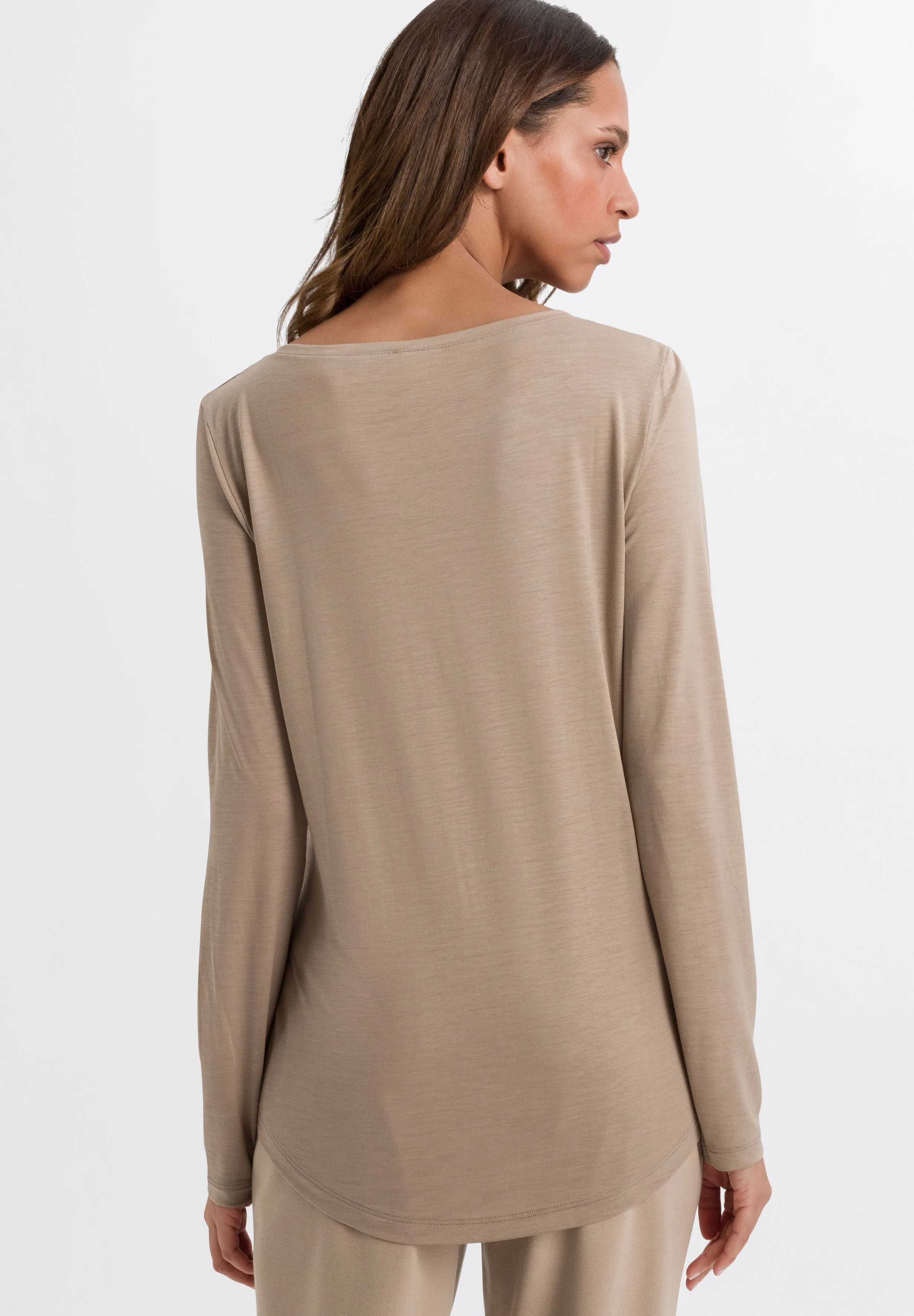 Balance Shirt Relaxed Tencel Top | Mud 78534-2852