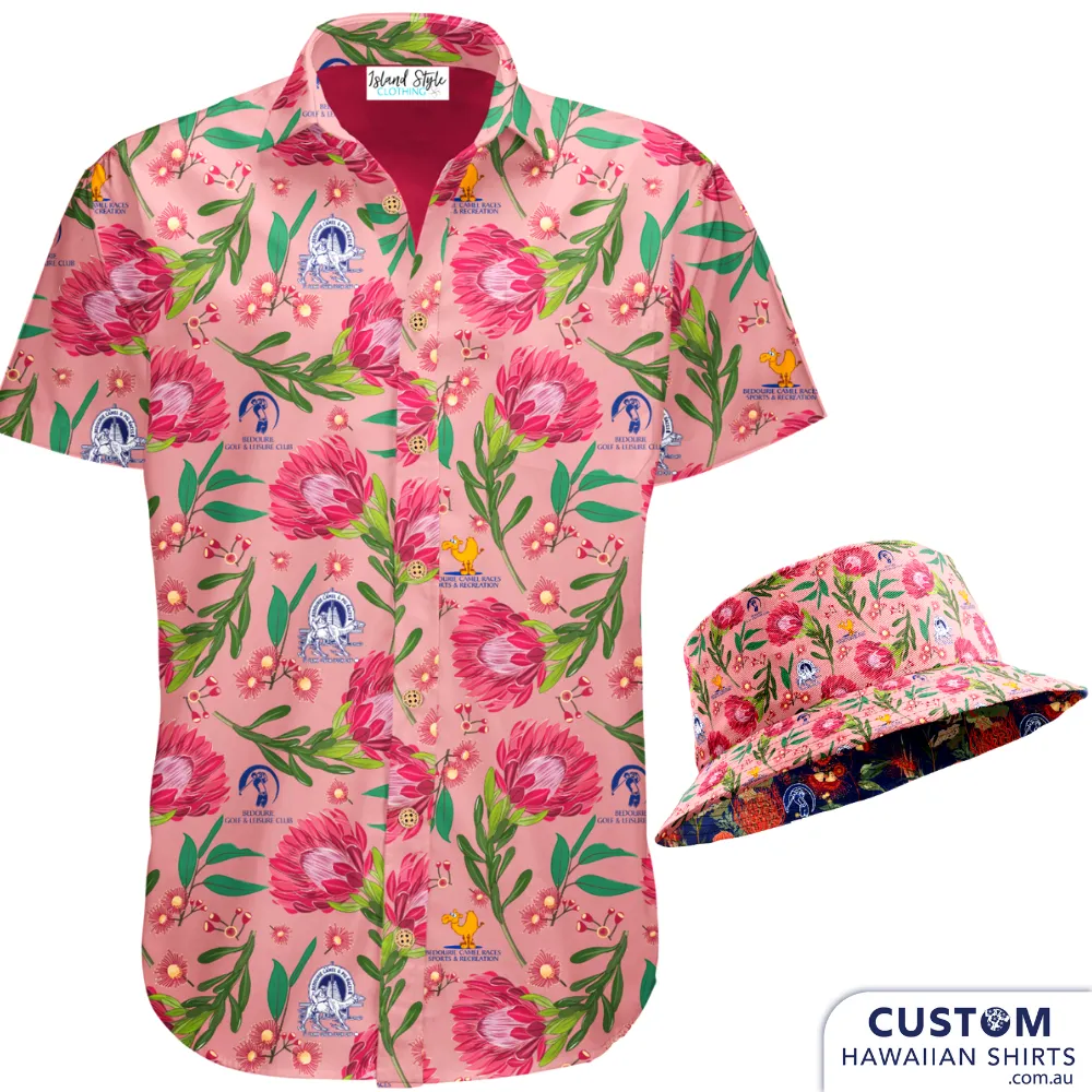 Bedourie Golf & Leisure Club, QLD - Hawaiian Shirts & Hats