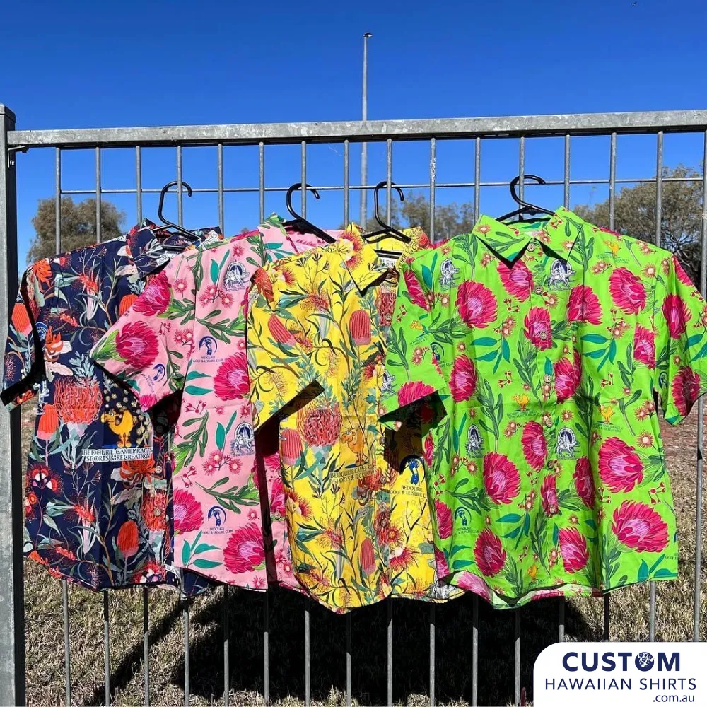 Bedourie Golf & Leisure Club, QLD - Hawaiian Shirts & Hats