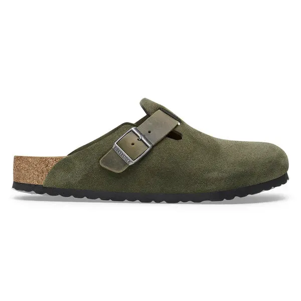 Birkenstock Boston Mixed Leather Clog