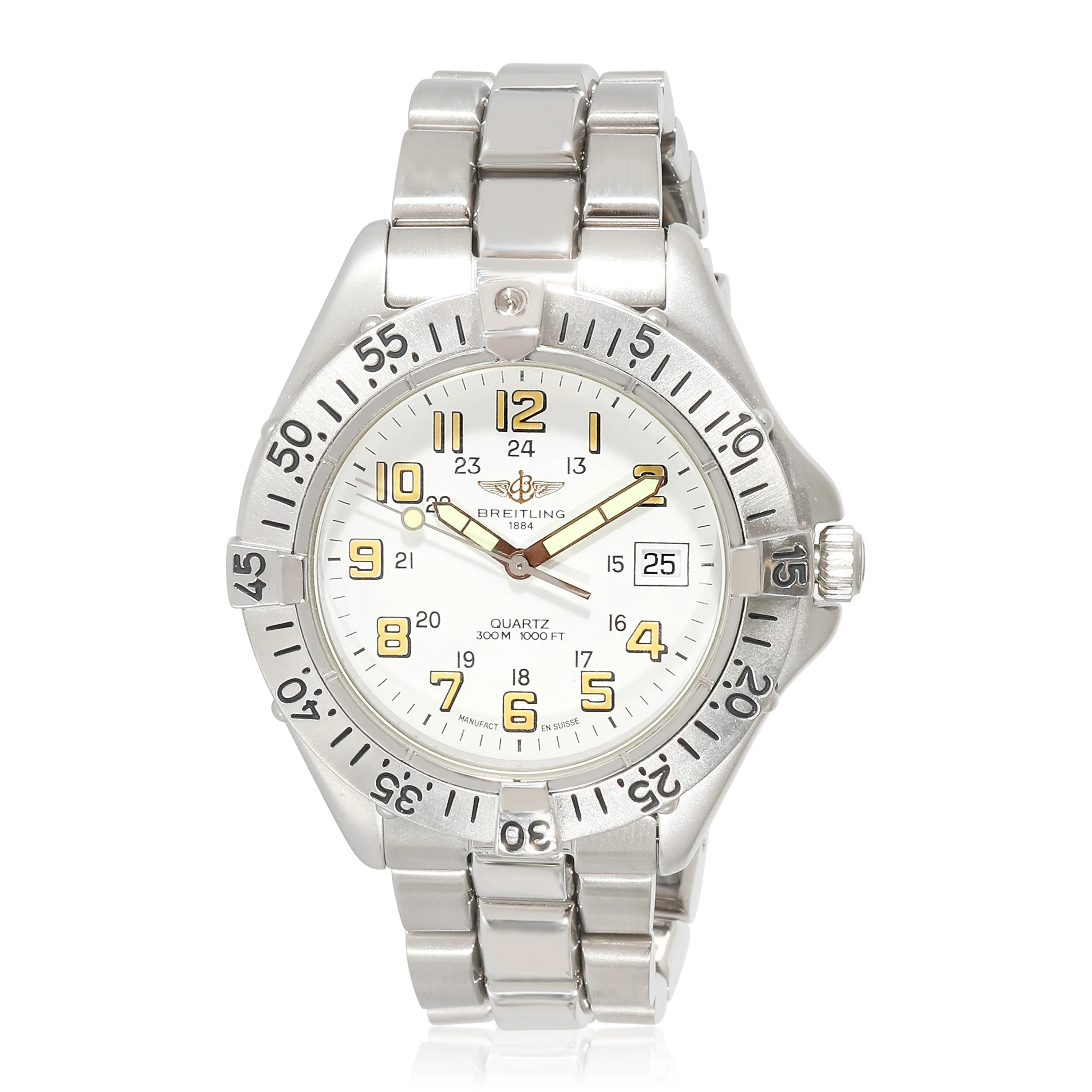Breitling Colt A57035 Unisex Watch in  Stainless Steel