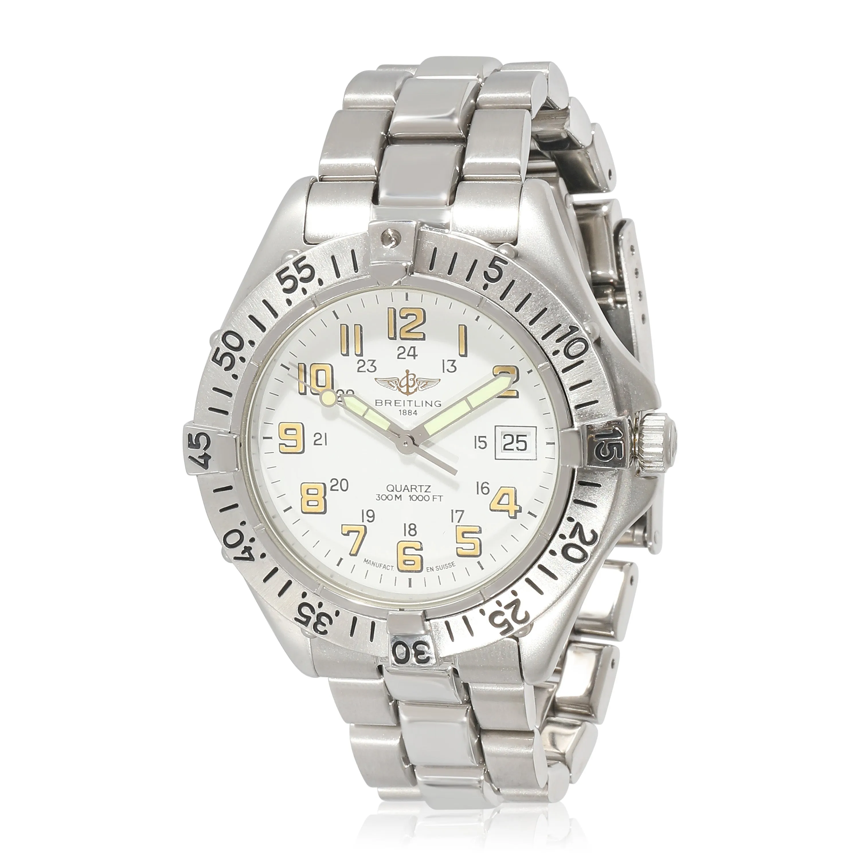 Breitling Colt A57035 Unisex Watch in  Stainless Steel