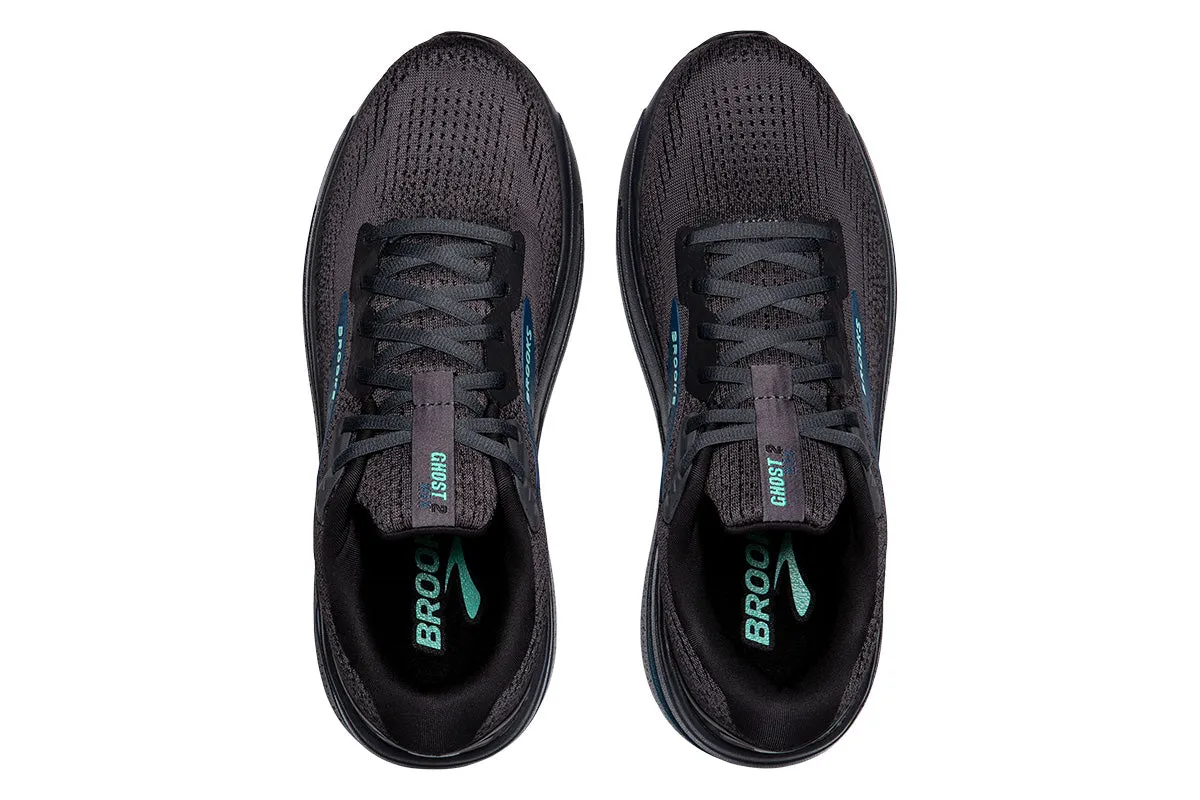 Brooks Ghost Max 2 2E Ebony/Cockatoo/Blue Sapphire Mens