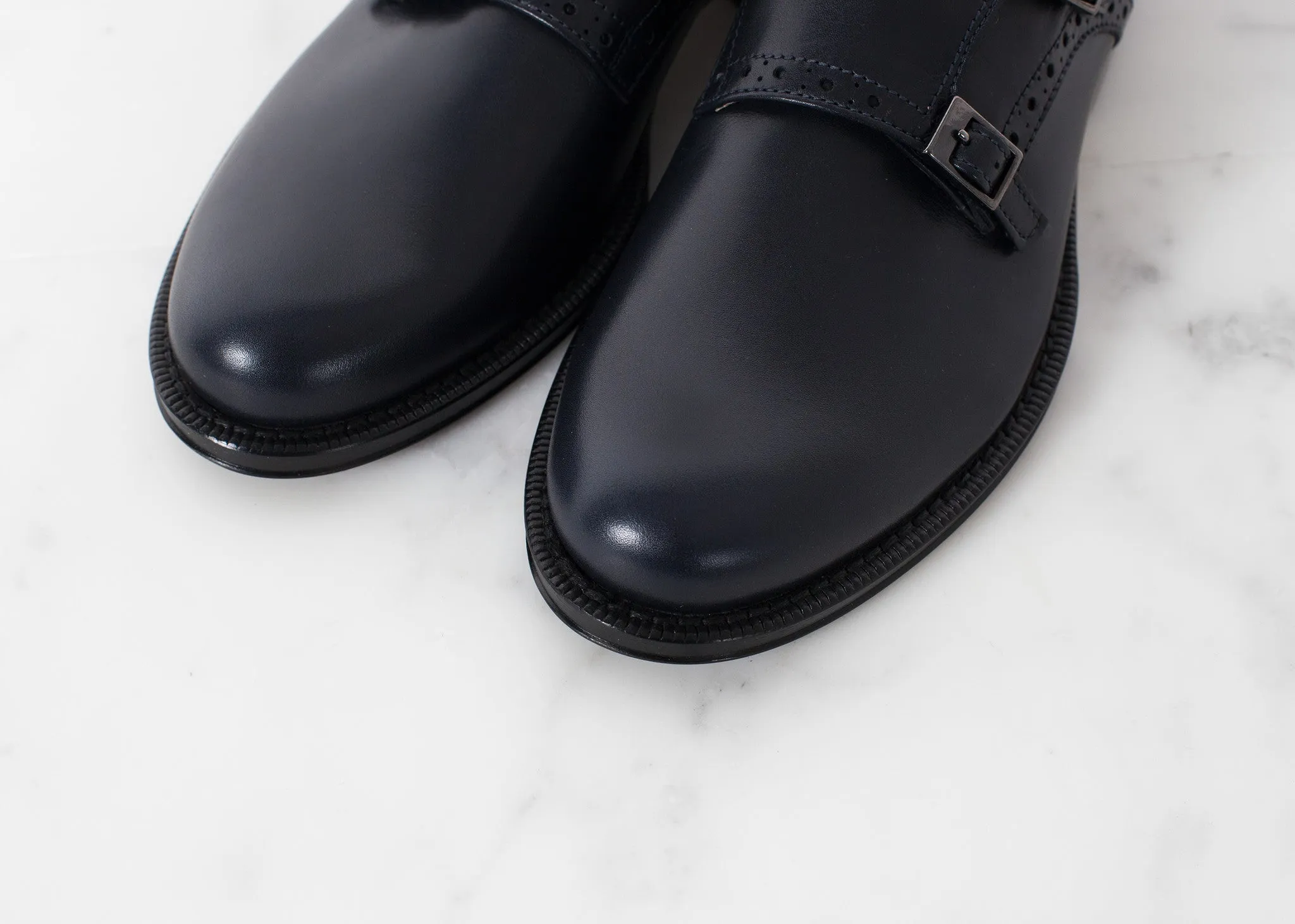 Buckle Shoe in Navy - Fashionable Choice