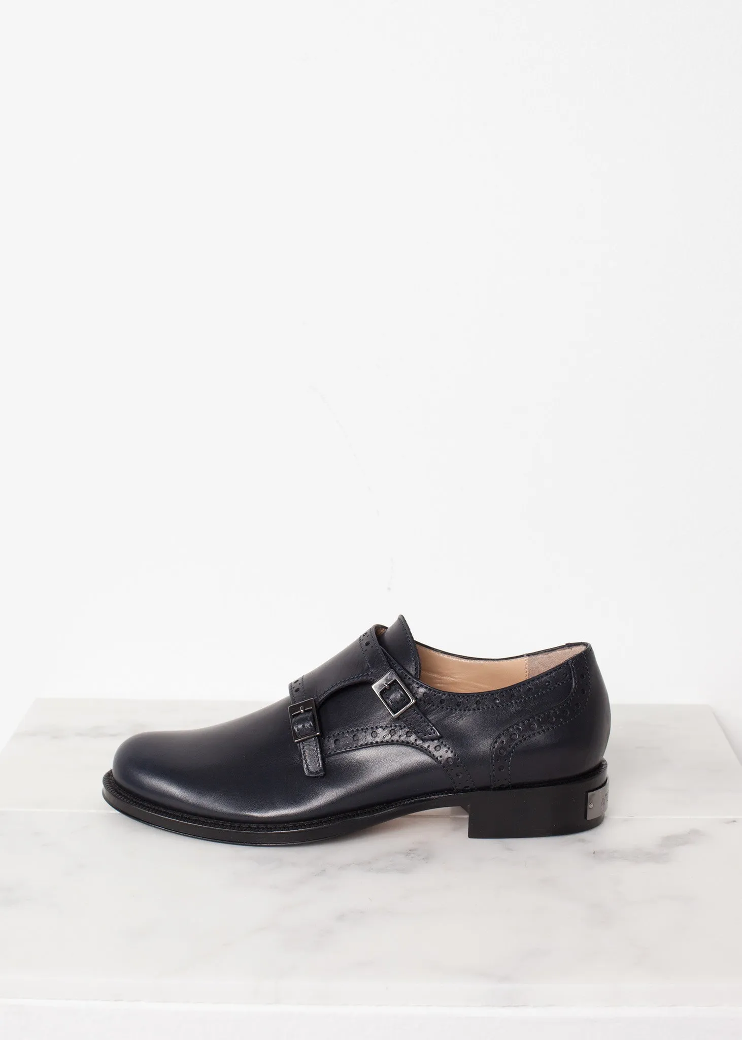 Buckle Shoe in Navy - Fashionable Choice