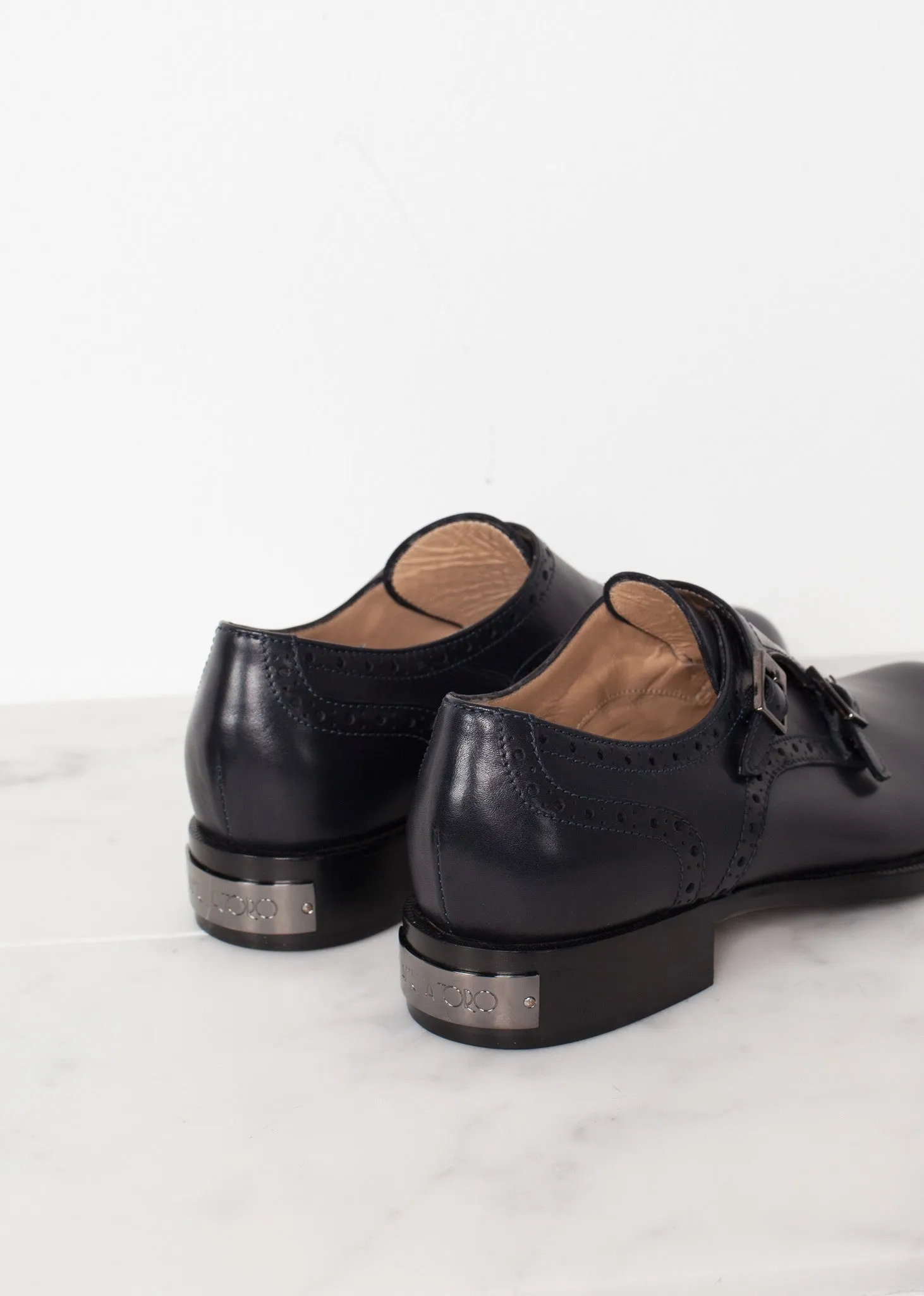 Buckle Shoe in Navy - Fashionable Choice