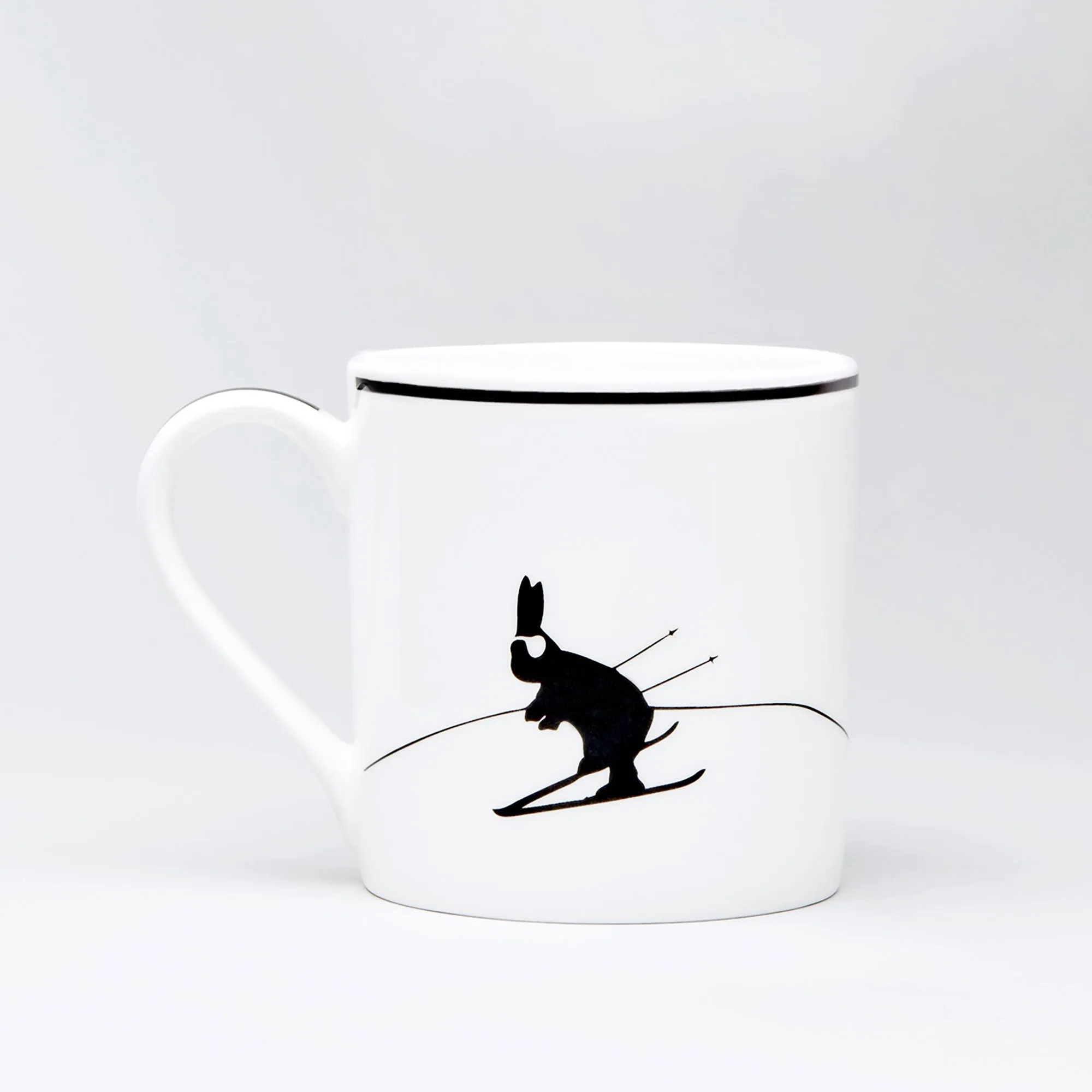 Button Lift Rabbit Mug