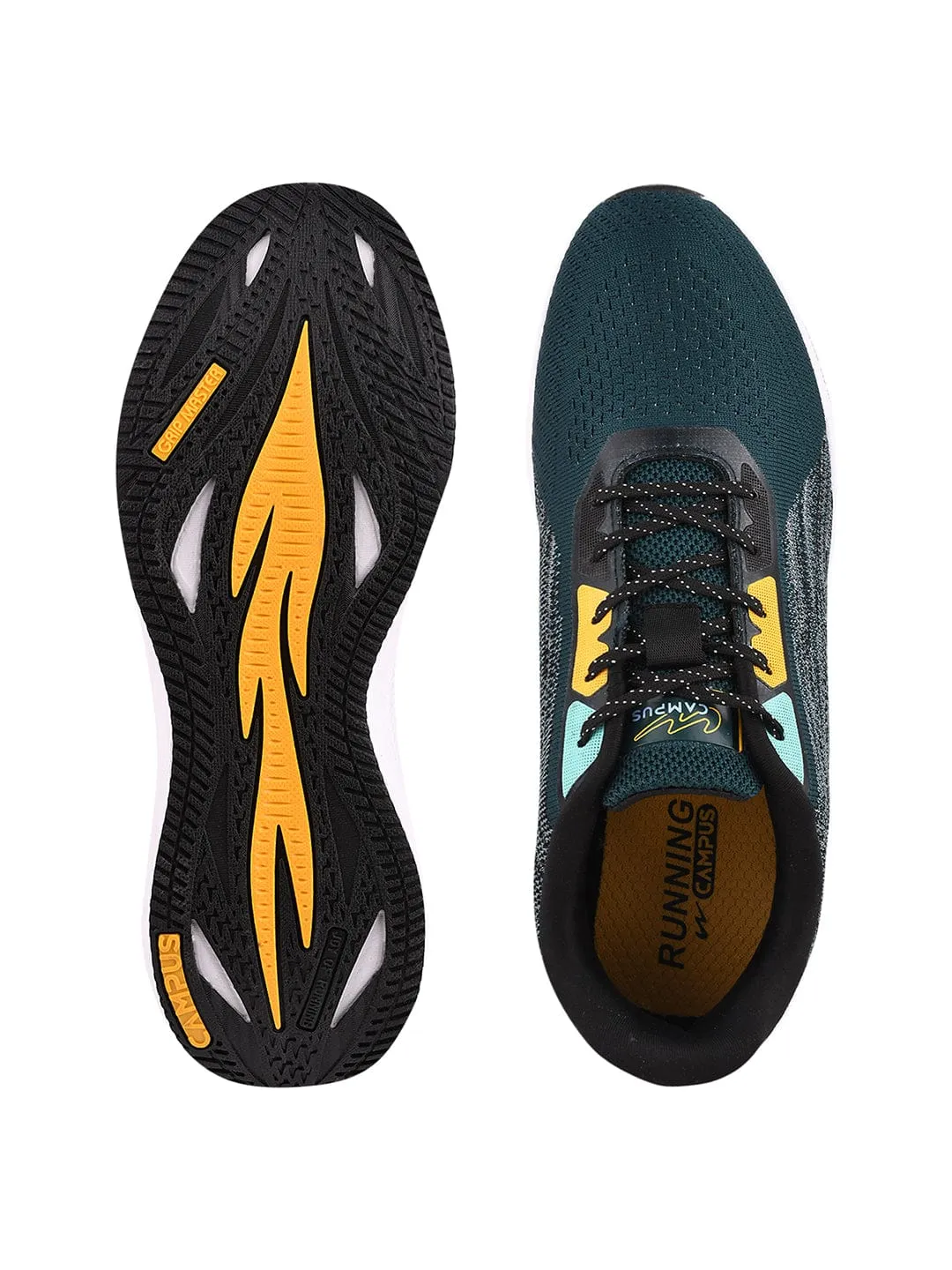 CAMP JASPER Green Men's Running Shoes