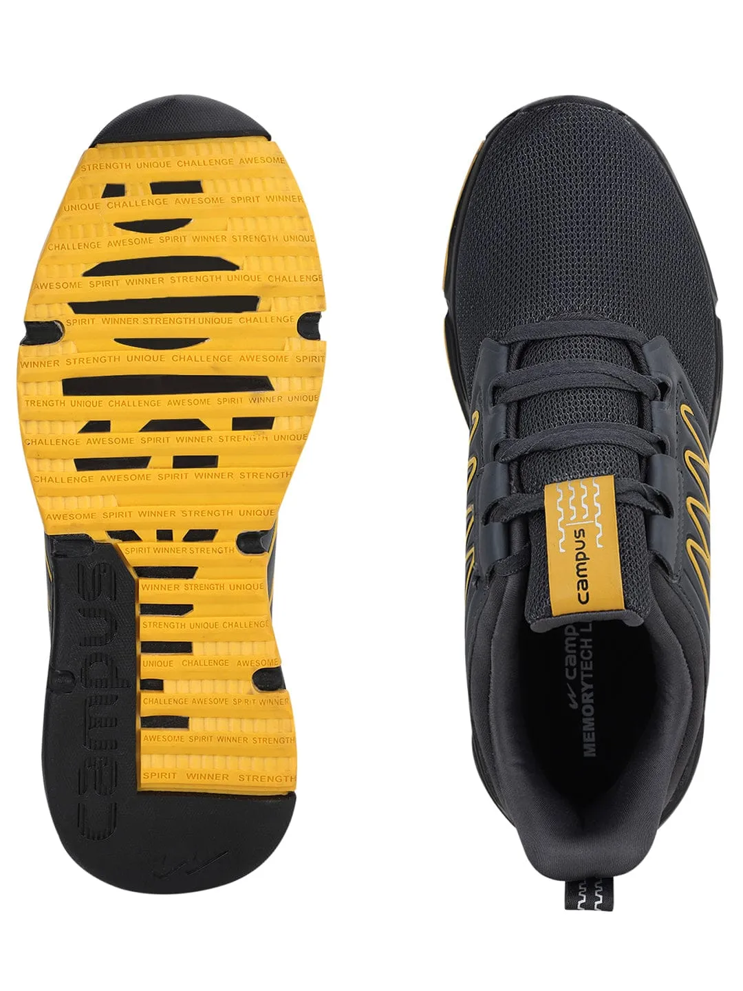 CASSIDY Grey Men's Running Shoes