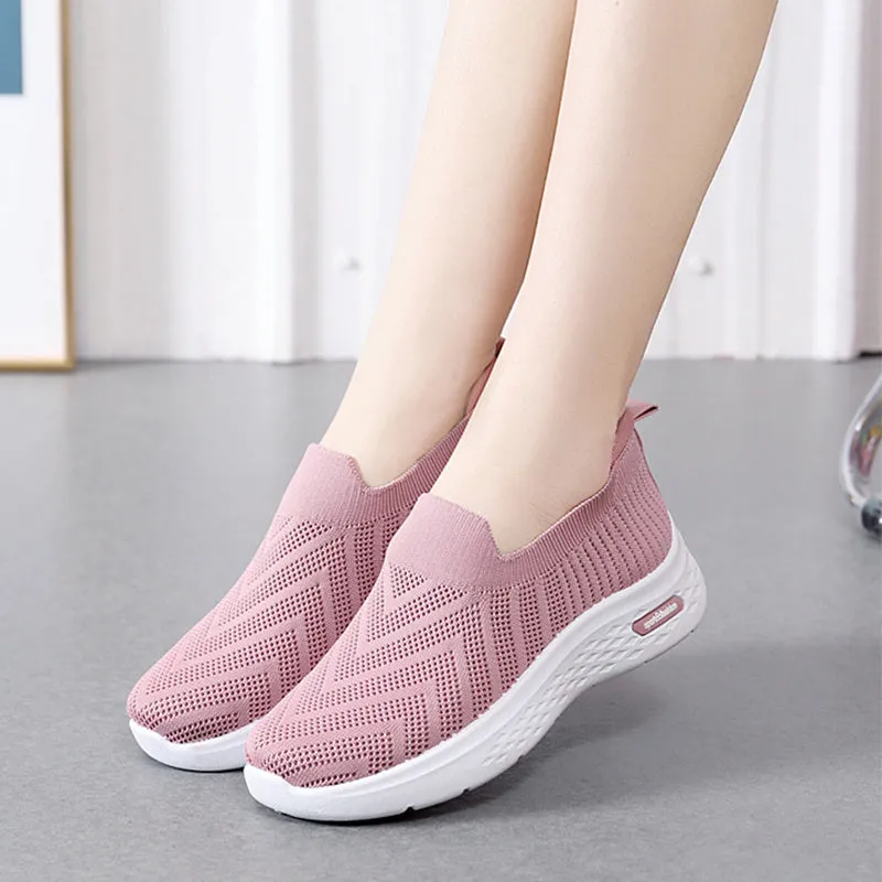 Casual Mesh Sock Sneakers