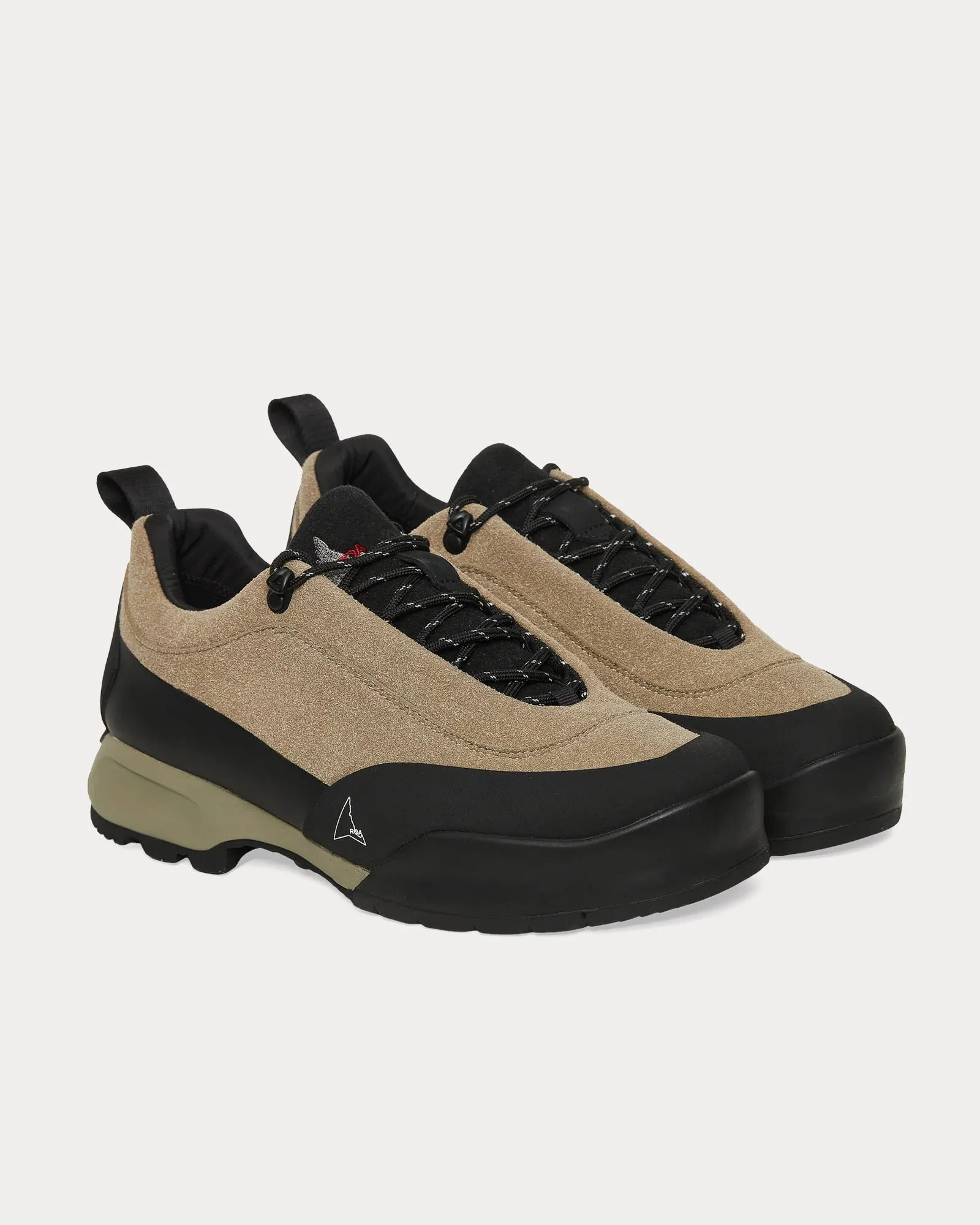 Cingino Sand / Black Low Top Sneakers