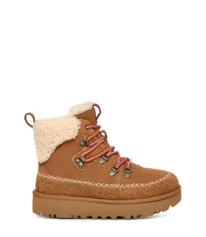 Classic Alpine Lace-Up in Chestnut by UGG