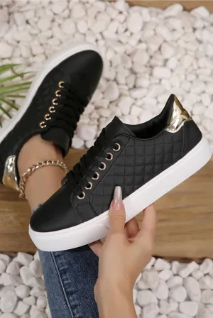 Classy Kicks Black Sneakers