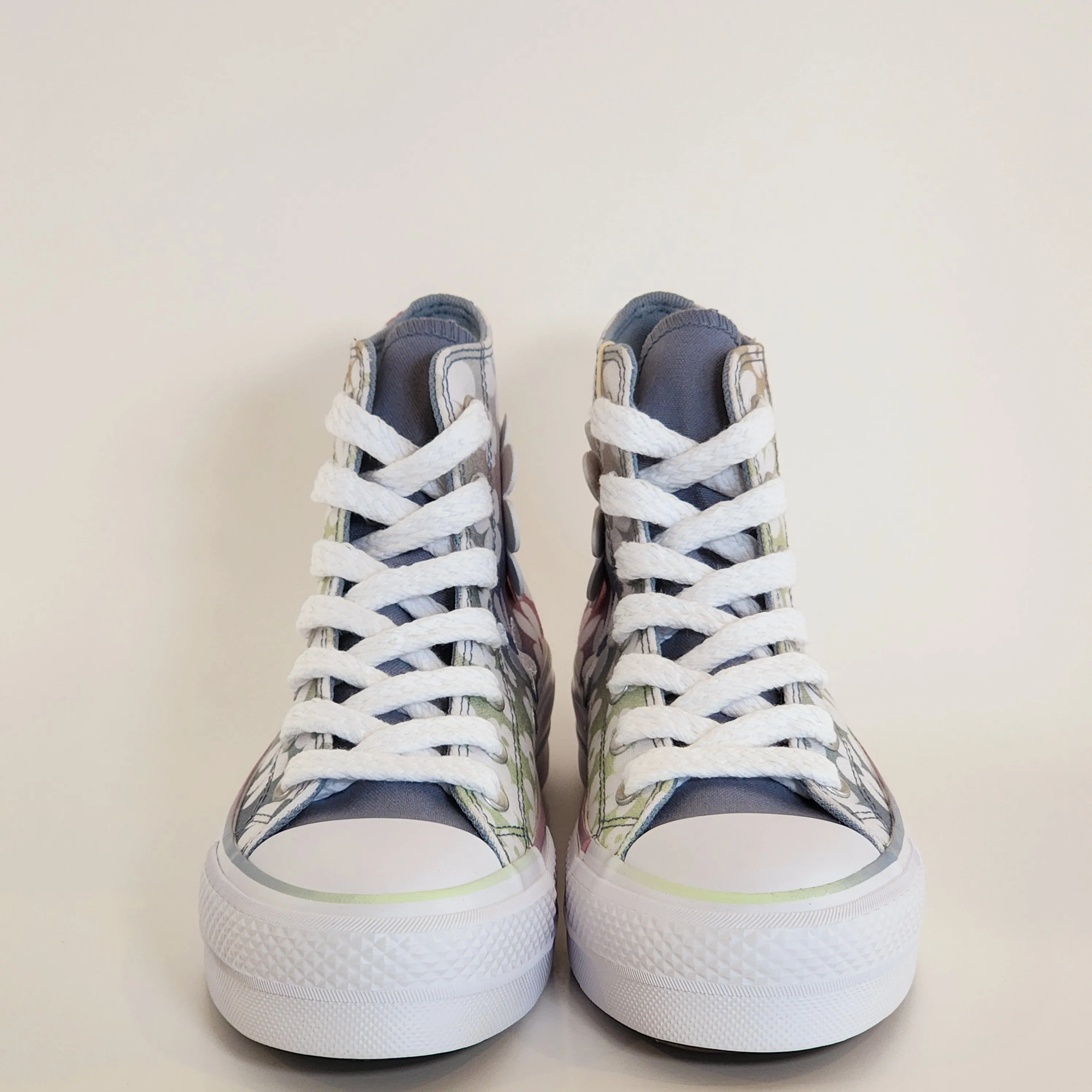 Converse CTAS Lift Hi Gradient Flowers Women's Platform Sneakers A14267C NWT