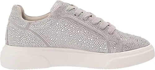 Coop-R Rhinestone Sneakers in Grey Multi