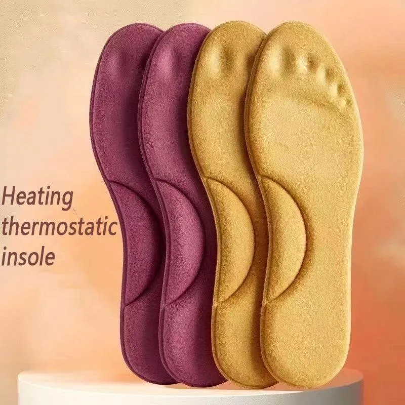 Cozy Self-Heating Memory Foam Insoles for Ultimate Winter Comfort