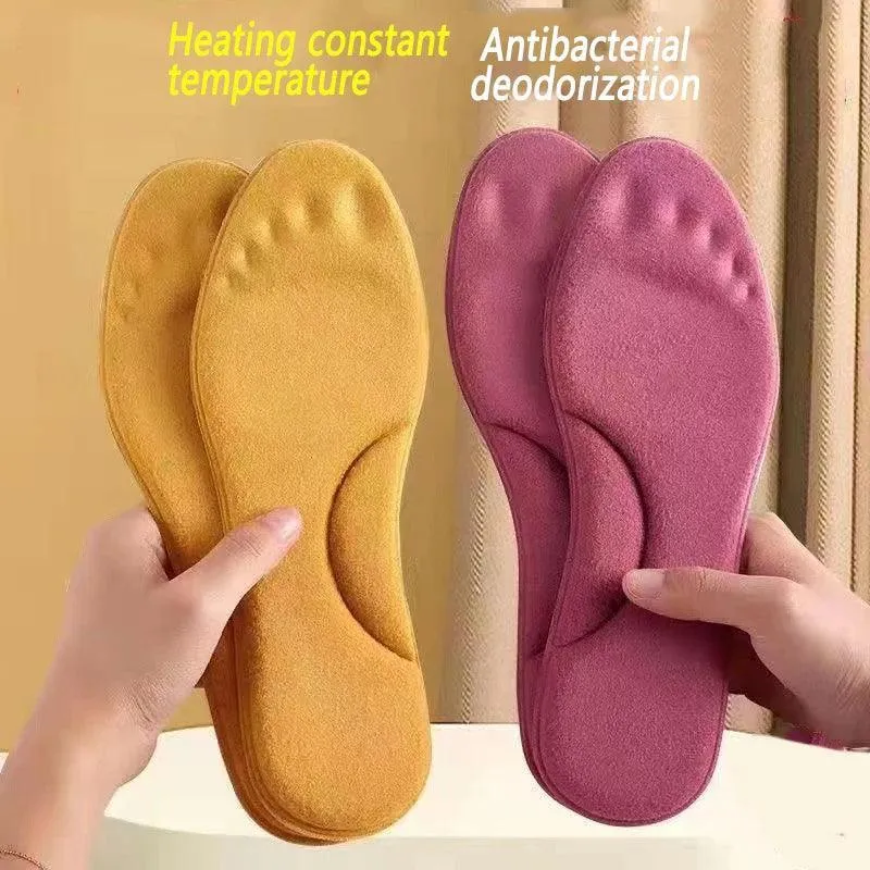 Cozy Self-Heating Memory Foam Insoles for Ultimate Winter Comfort