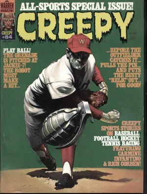 CREEPY #84 Warren Horror Comics Magazine Richard Corben Dick Giordano Carmine Infantino Al Milgrom Sanchez John Severin Walt Simonson