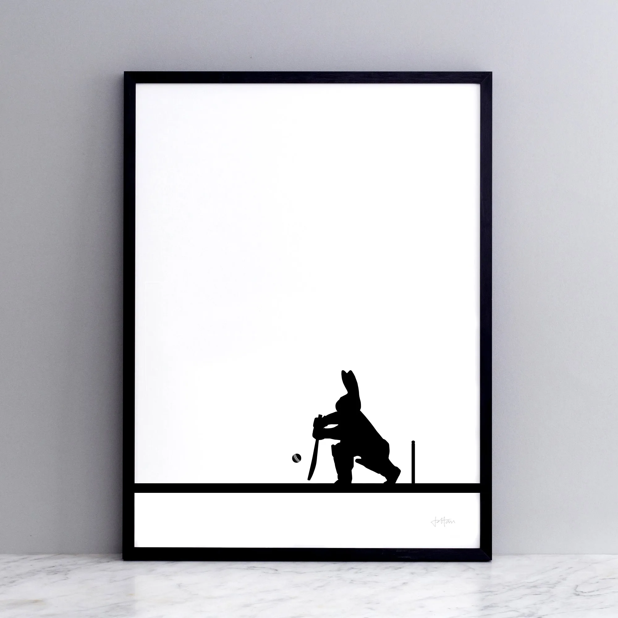 Cricket Rabbit Print