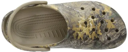 crocs Men's 15581 Realtree Xtra Clog,Khaki,10 M US