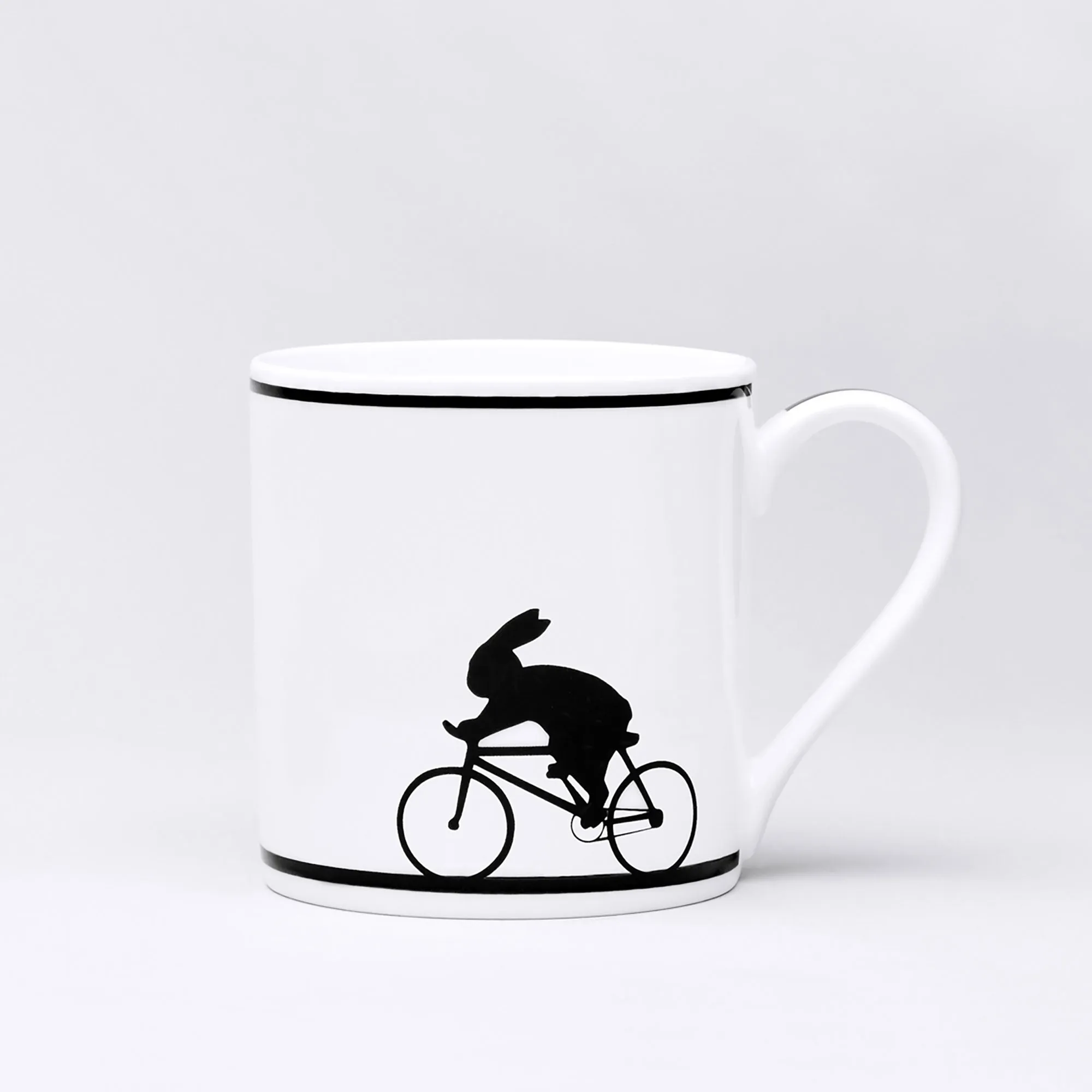 Cycling Rabbit Mug