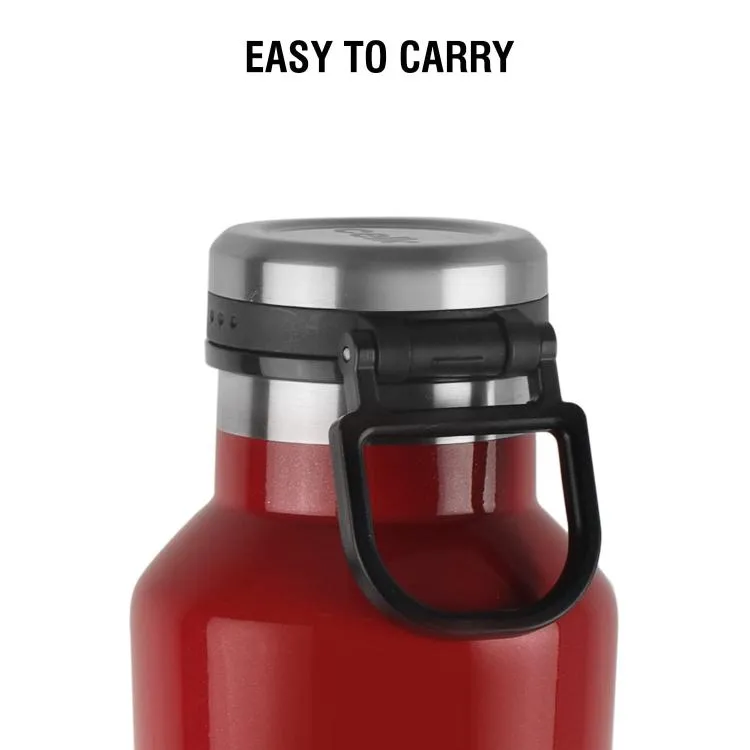 Duro One Touch Flask, Vacusteel Water Bottle 1000ml