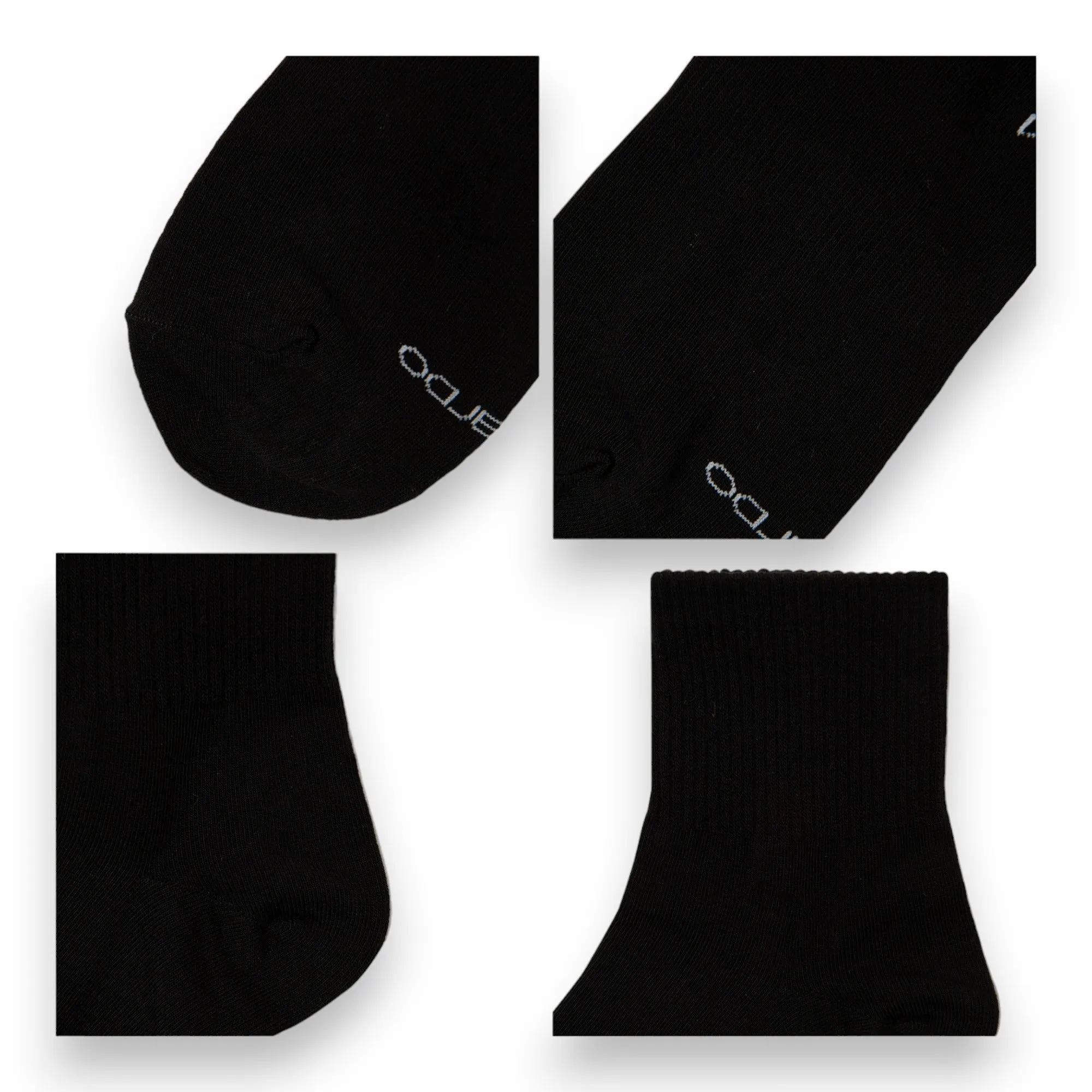 EDUARDO 10 Pairs Men and Women Ankle Socks Casual Cotton Classic Crew Socks Multipack