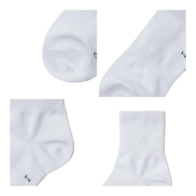EDUARDO 10 Pairs Men and Women Ankle Socks Casual Cotton Classic Crew Socks Multipack